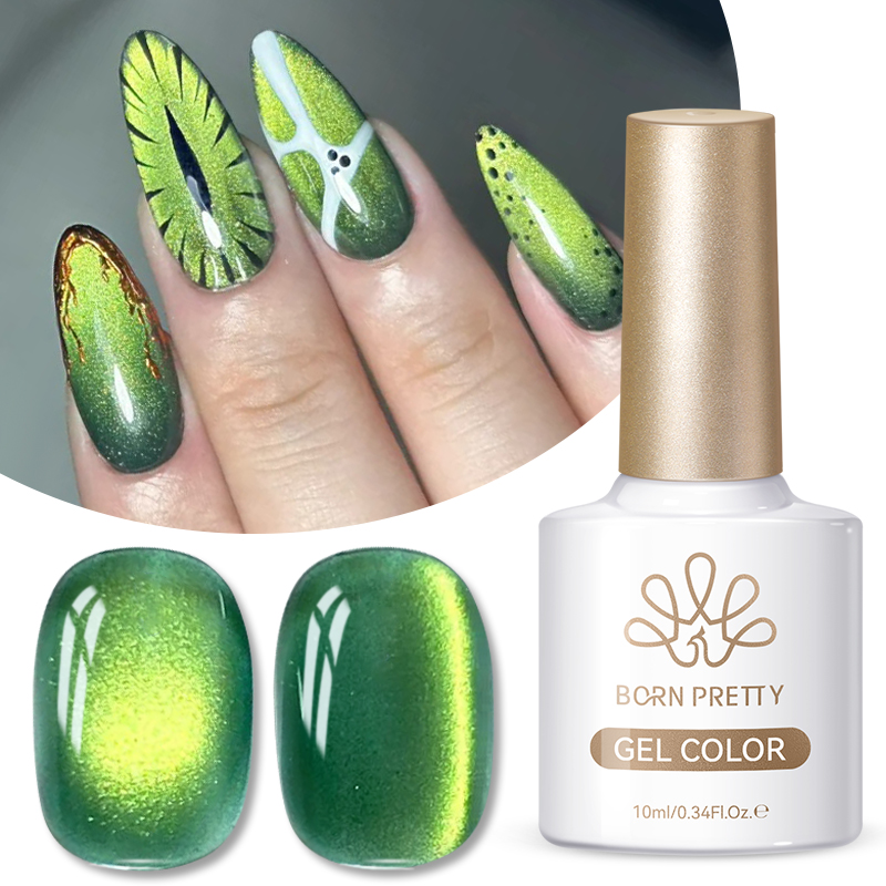 Cucumber Cooling Gel - BORN PRETTY 10ml Green Cat Magnetic