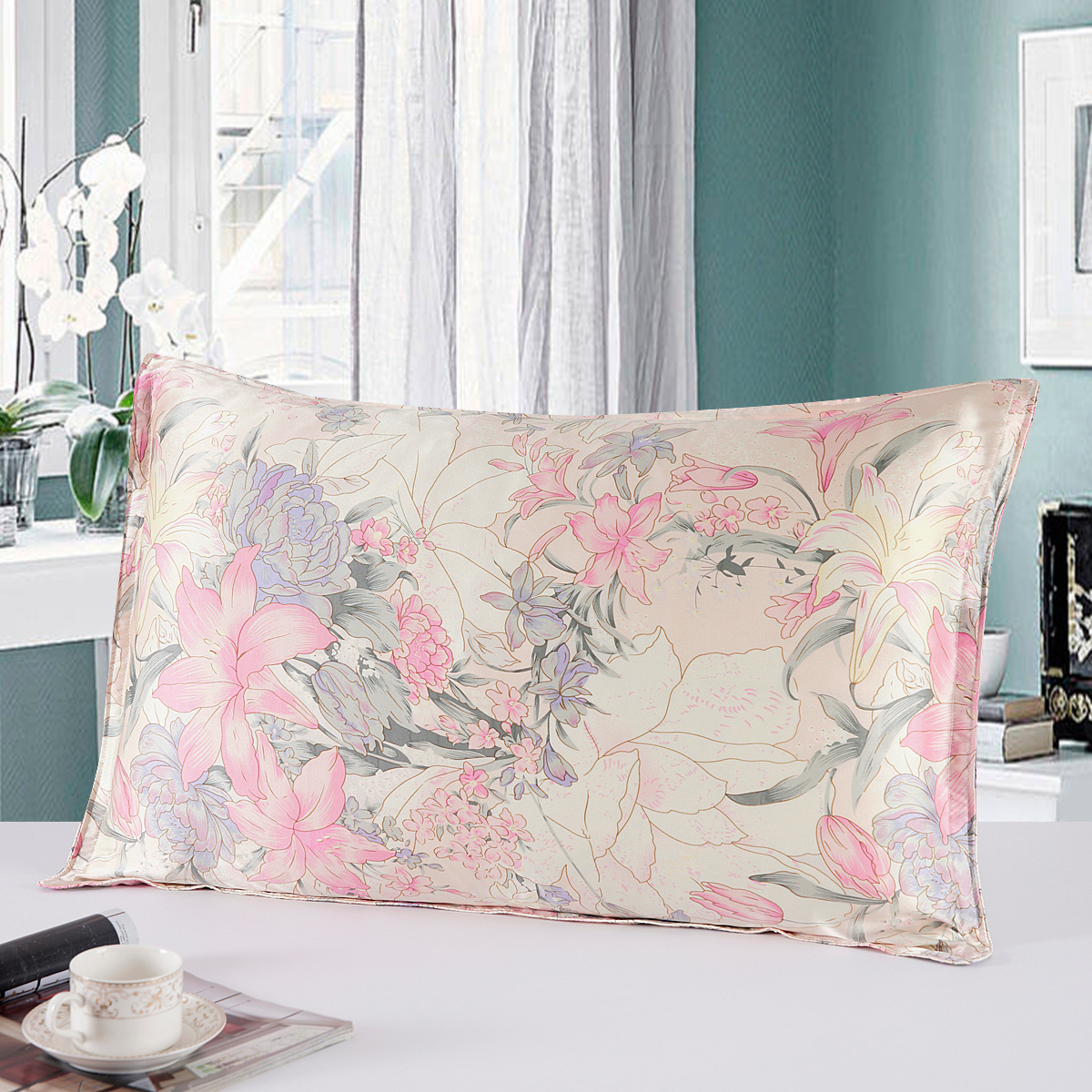 Skincare Ls - 1 Pair 100% Nature Silk Pillowcase