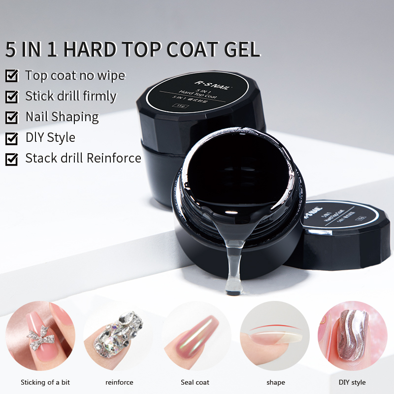 RSNAIL 5 IN 1 Japanese Hard To - Cucumber Cooling Gel recension och pris