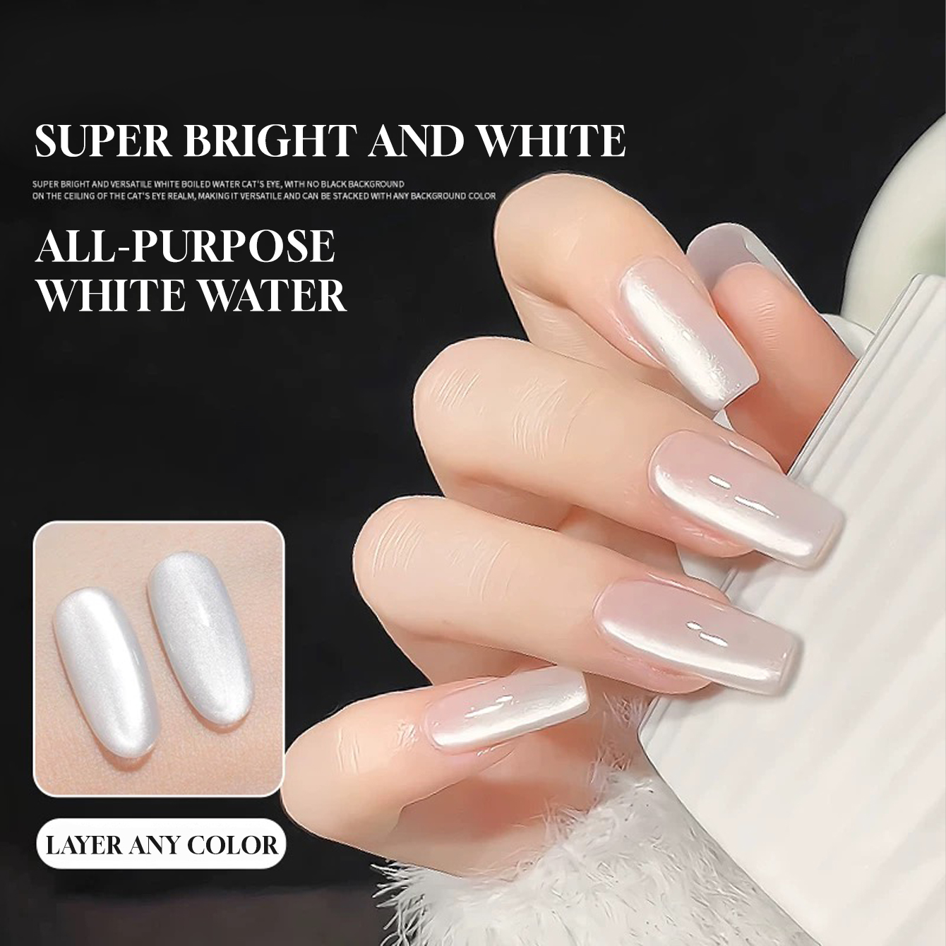 MIANEL 12ML Spring Hit White B - Cucumber Cooling Gel recension och pris
