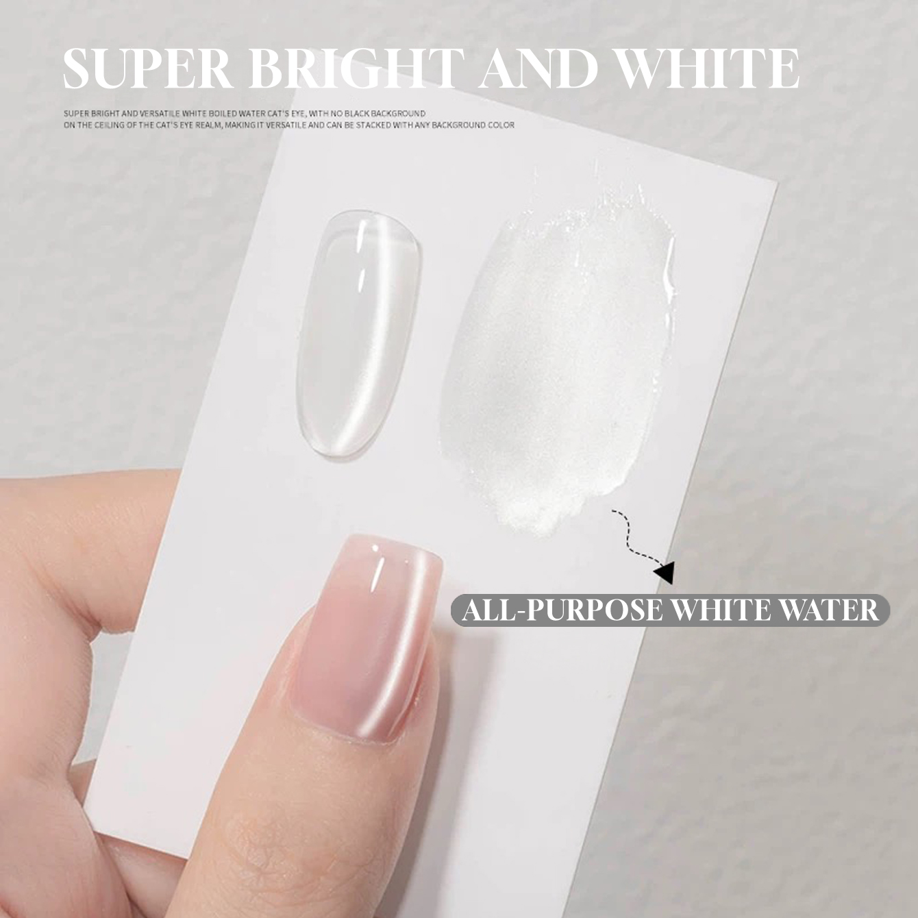 MIANEL 12ML Spring Hit White B - Cucumber Cooling Gel recension och pris