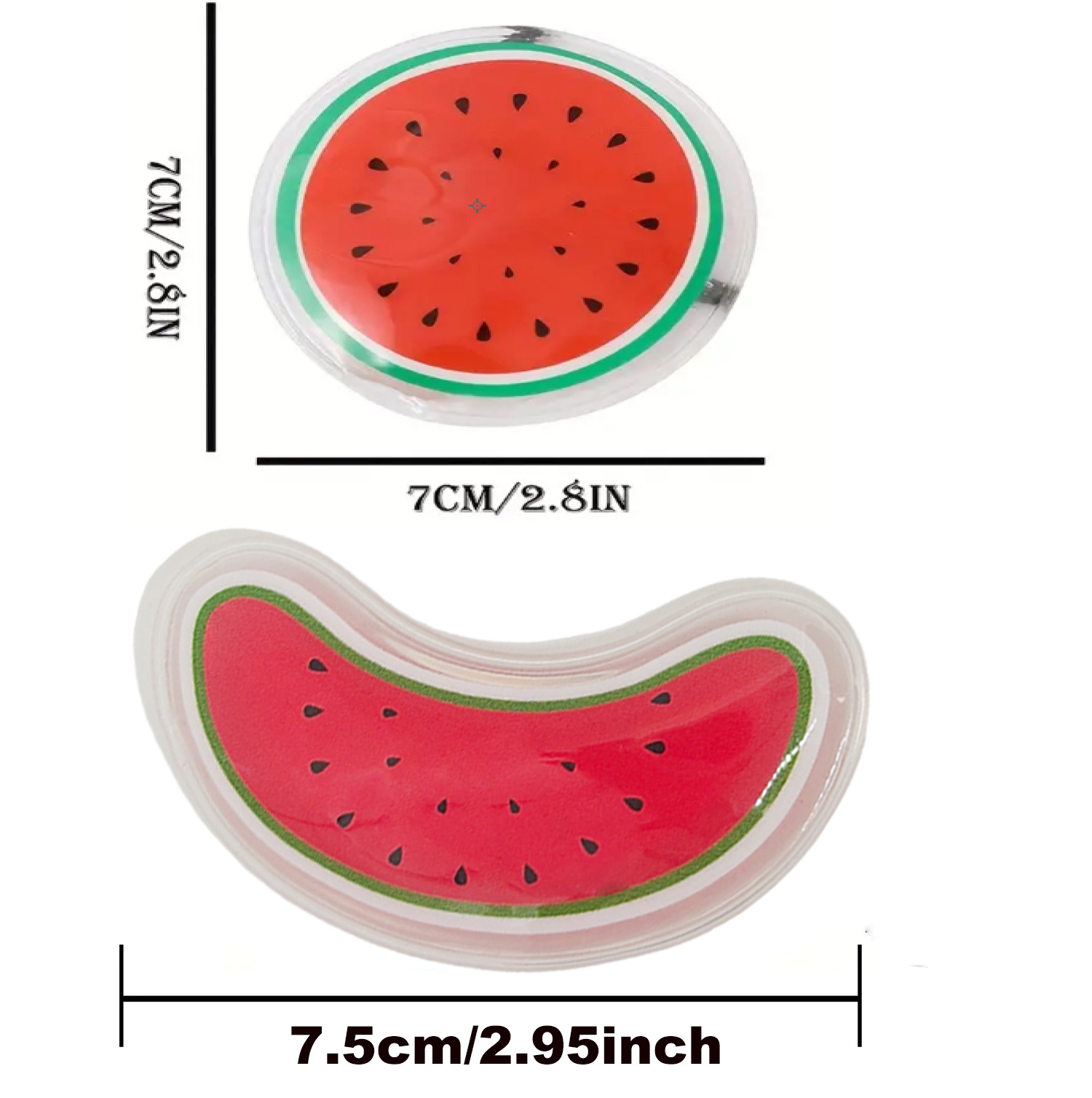 Fruit-Themed Reusable Gel Eye  - Cucumber Cooling Gel recension och pris