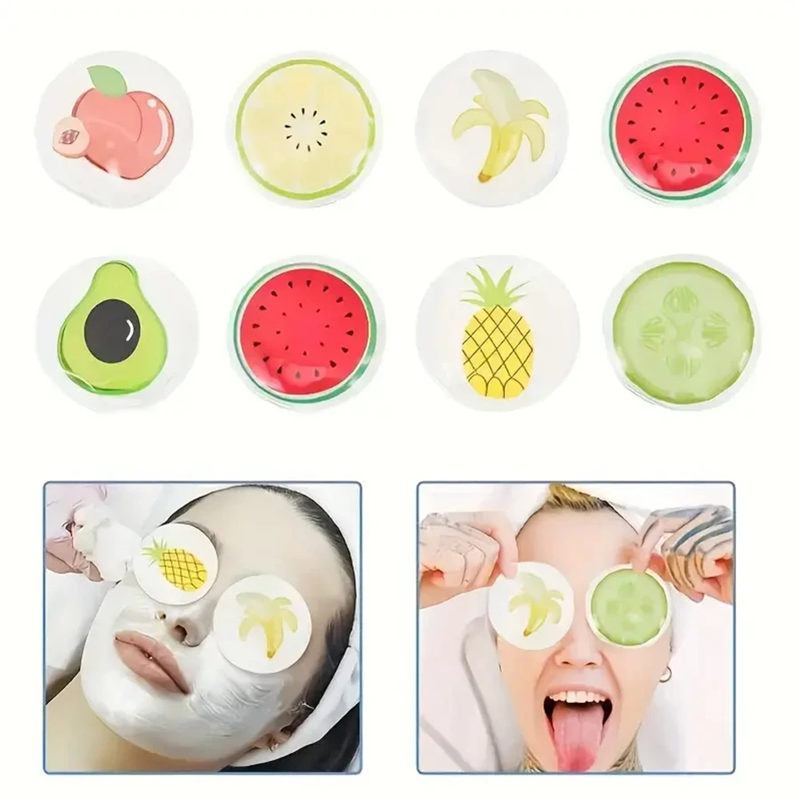 Fruit-Themed Reusable Gel Eye  - Cucumber Cooling Gel recension och pris
