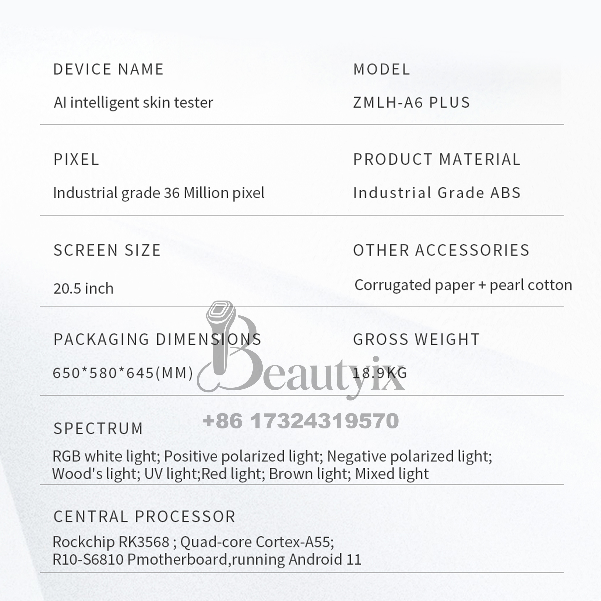 Portable 3D Magic Mirror Facia - Skincare Ls recension och pris