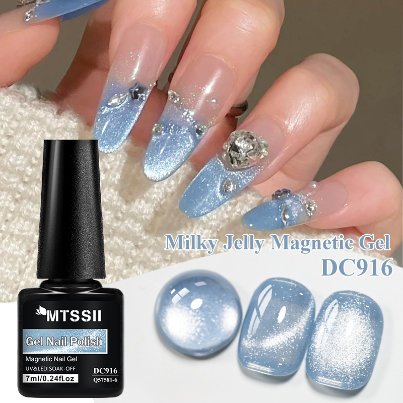 7ml Milky Jelly Silvery Blue M - Cucumber Cooling Gel recension och pris