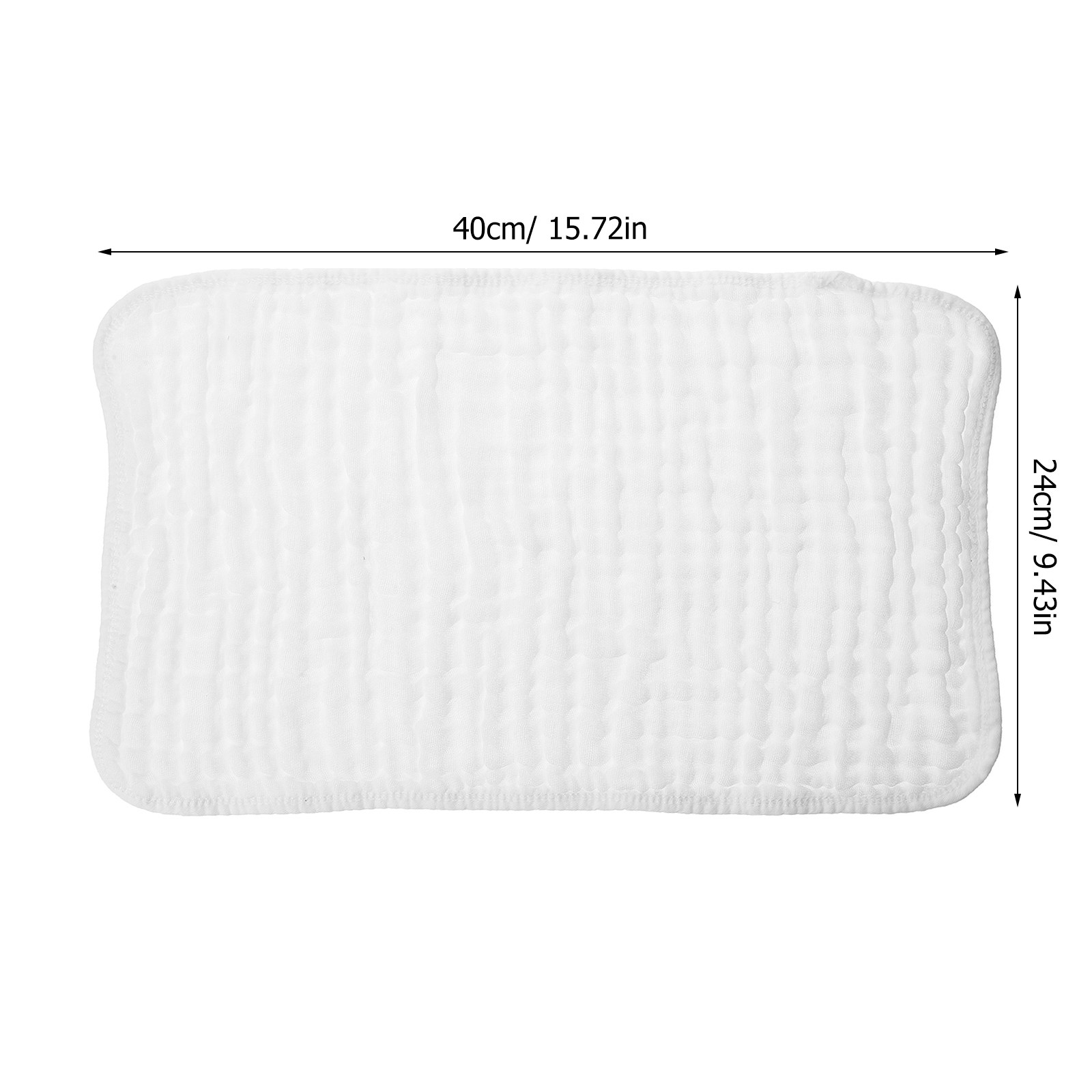 6Pcs Soft Cotton Baby Washclot - Skincare Newborn recension och pris