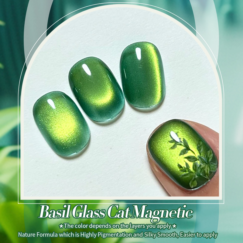 BORN PRETTY 10ml Green Cat Mag - Cucumber Cooling Gel recension och pris