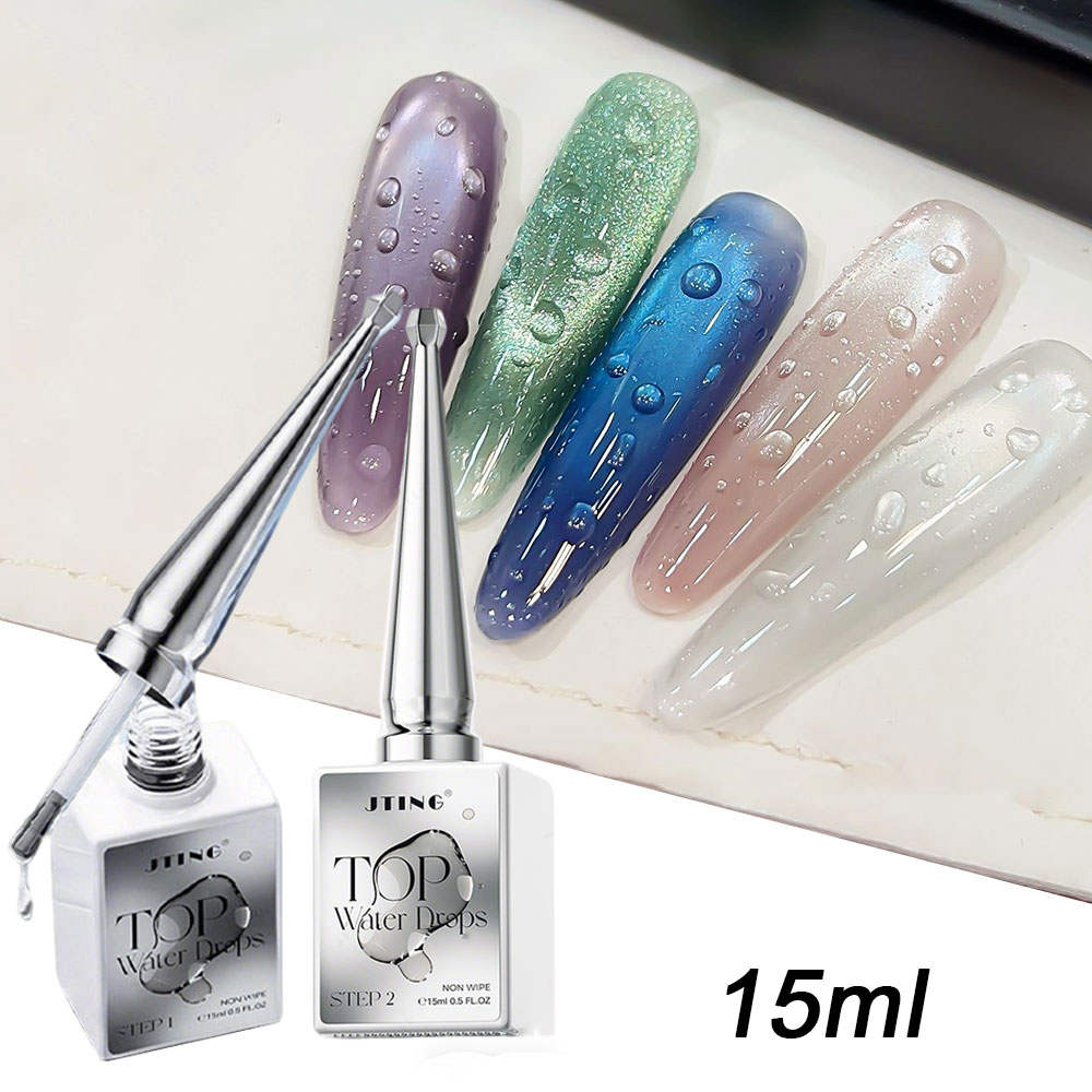 1/2pcs 3D Clear Water Droplet  - Cucumber Cooling Gel recension och pris