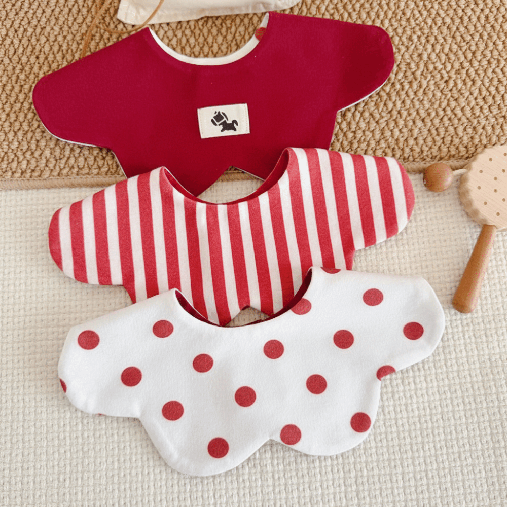 Cartoon Baby Feeding Bib Two-s - Skincare Newborn recension och pris