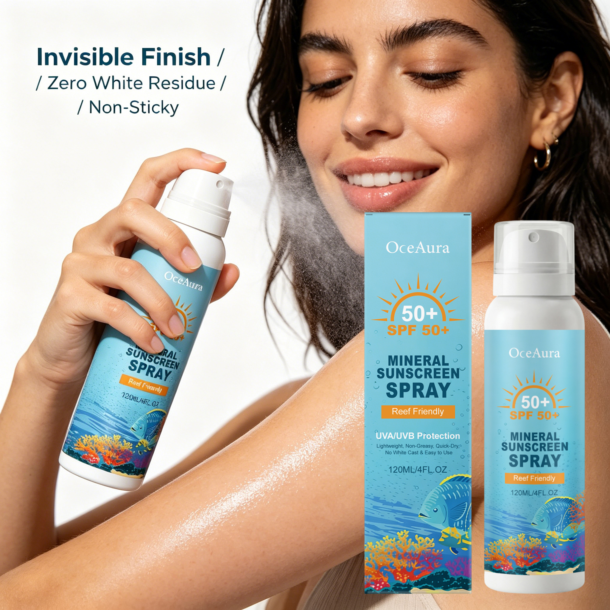 SFP 50+ Mineral Body Mist Phys - Physical Sunscreen Mineral recension och pris