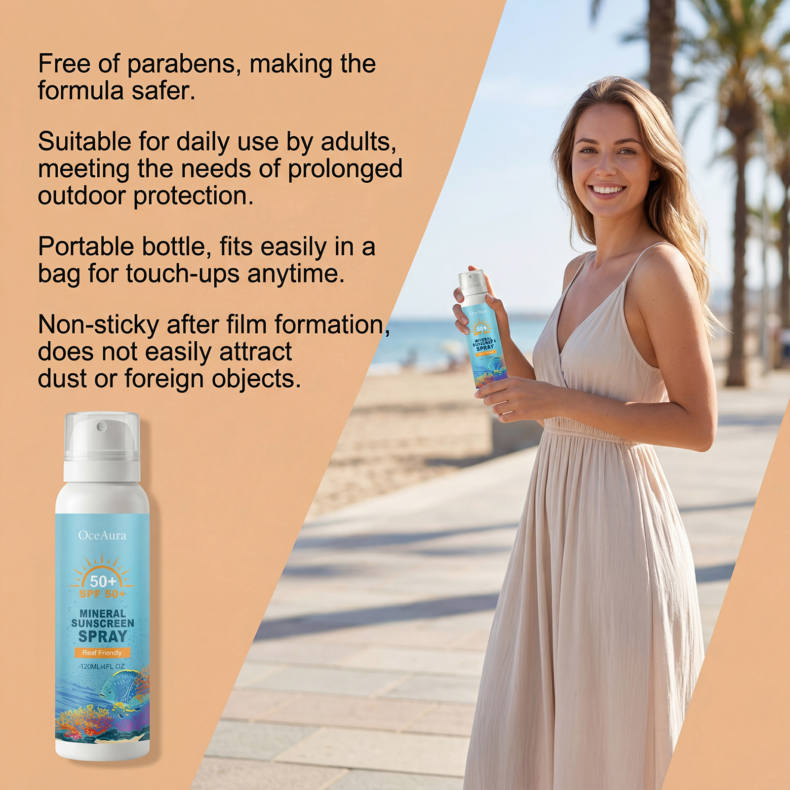 SFP 50+ Mineral Body Mist Phys - Physical Sunscreen Mineral recension och pris