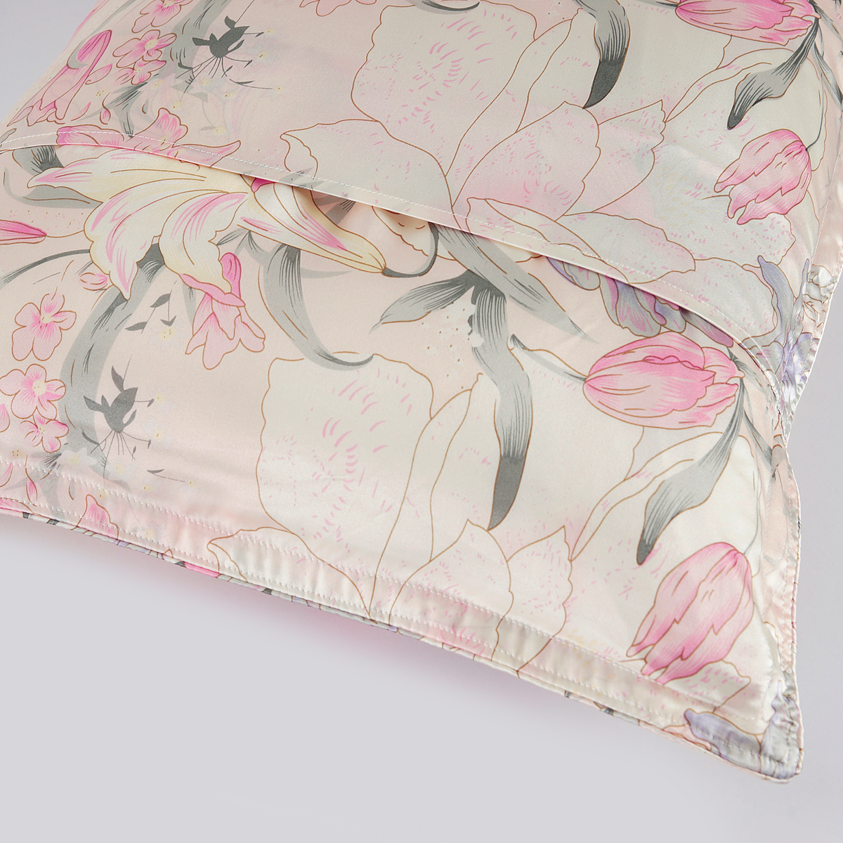 1 Pair 100% Nature Silk Pillow - Skincare Ls recension och pris