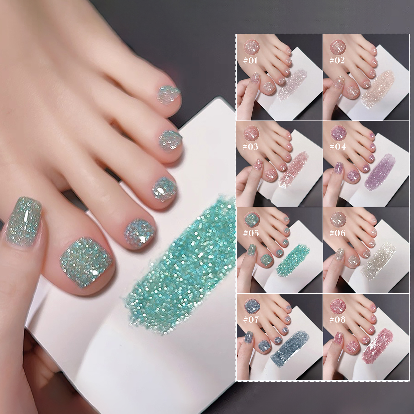 SHAKA 1-8pcs Popular Versatile - Cucumber Cooling Gel recension och pris
